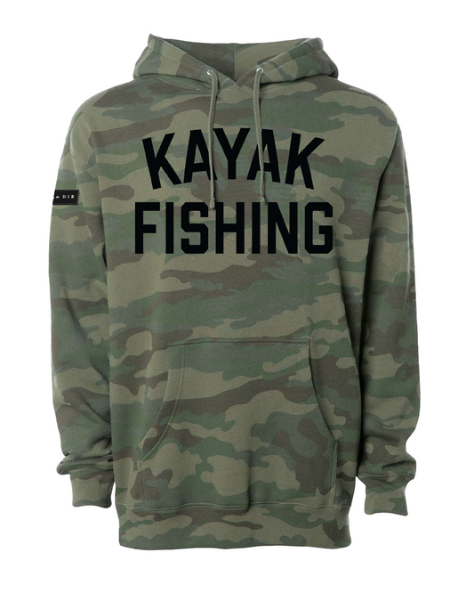 KAYAK FISHING HEAVYWEIGHT HOODIE